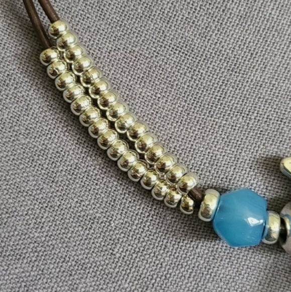 Dragonfly • Bohemian Necklace • Blue Stone - Picture 8 of 12